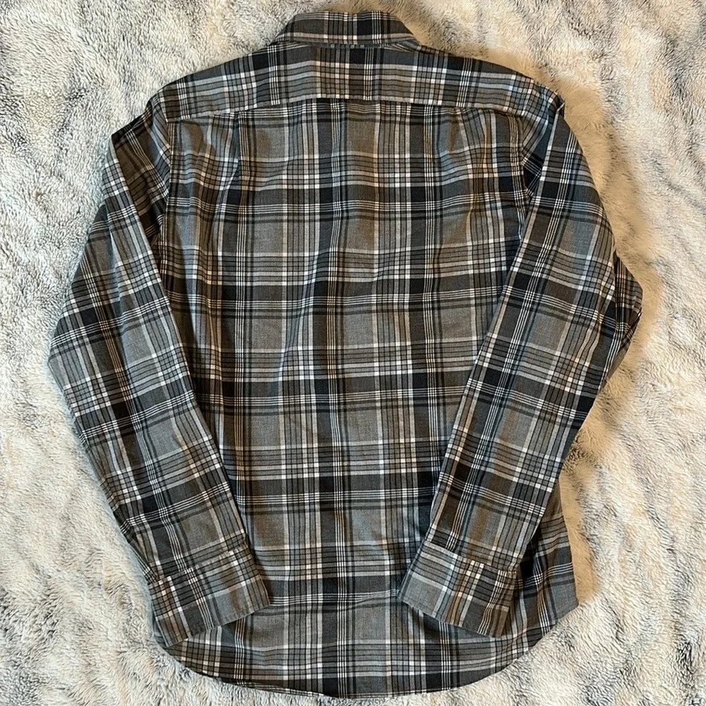 J. Crew plaid slim fit casual button down long sleeve shirt